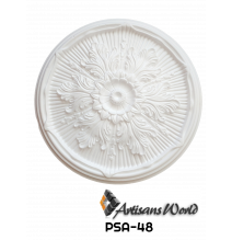 Highly Detailed Polystyrene Ceiling Rose - 48 cm Diameter