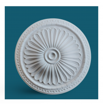 Classic  Medium Size Polyurethane Ceiling Rose - 38 cm Diameter