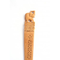 Letter Opener - Wooden Elephant Carving
