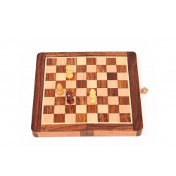 Wooden Magnetic Chess Set