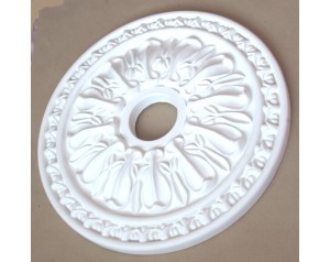 Polyurethane  Ceiling Rose with centre Hole - 46 cm Diameter