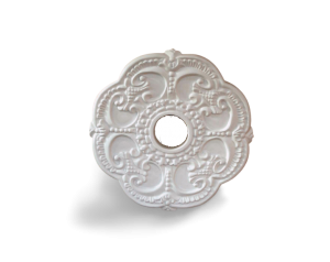 Polyurethane  Ceiling Rose with centre Hole - 45 cm Diameter