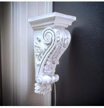 Highly Detailed Polyurethane Corbels for home decoration